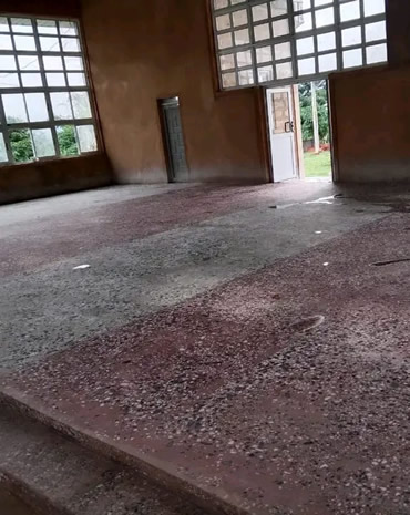 terrazzo installation Lagos